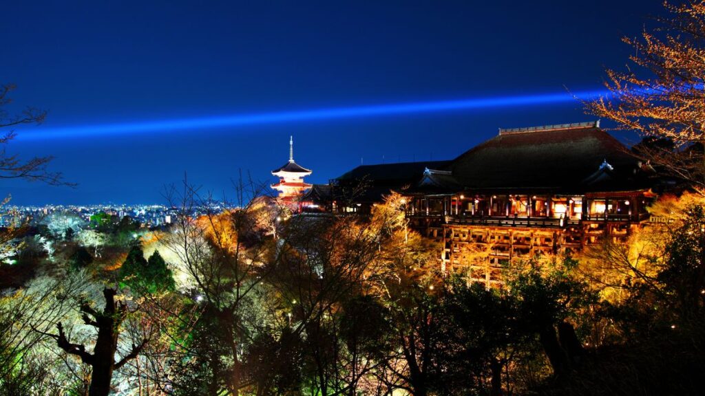 京都　清水寺　風景