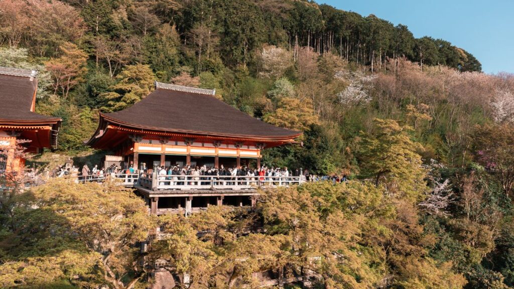 京都　清水寺　風景